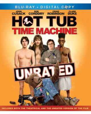 NEW Hot Tub Time Machine BLU RAY DISC MOVIE HOTTUB PART 1 UNRATED EDITION 2010