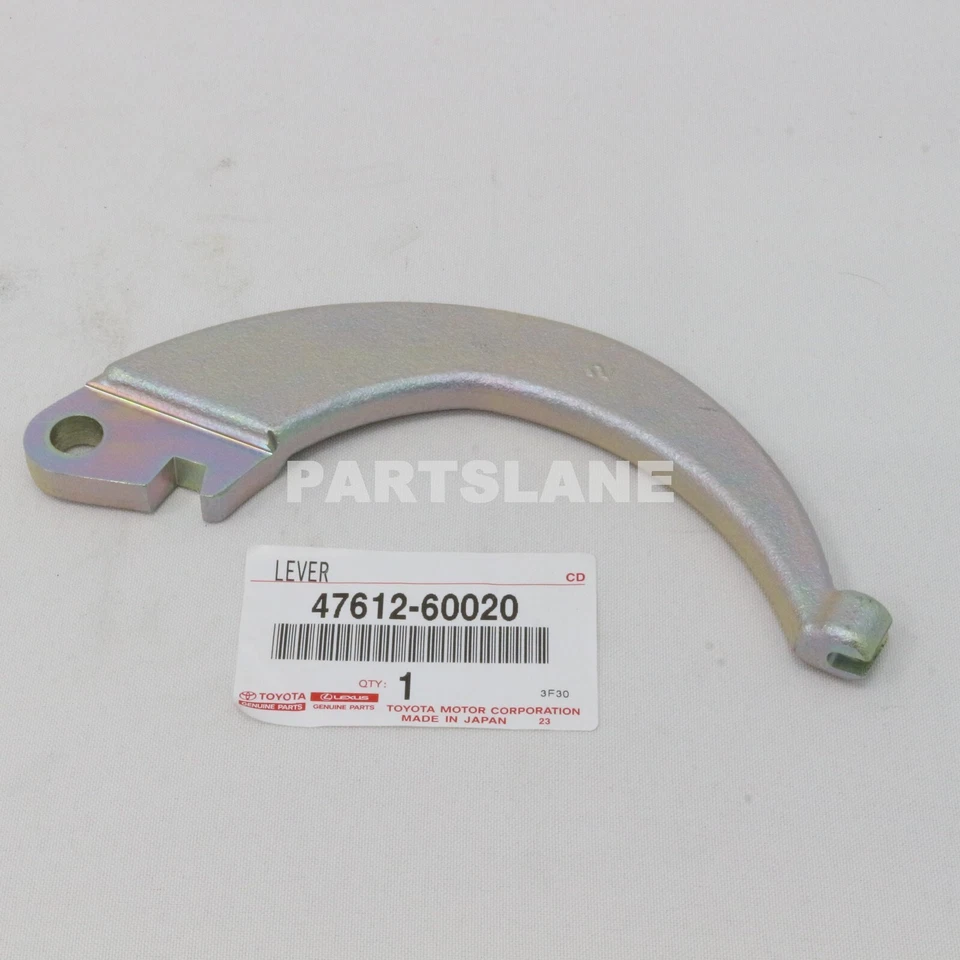 Palanca zapata freno estacionamiento derecha Toyota 4Runner FJ Cruiser GX460 OEM 47612-60020 Foto 2 de 2