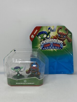 SKYLANDERS Trap Team WHISPER ELF & BARKLEY Minis Action Figure Unglued Box