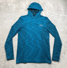 Under Armour Mens Size Small Threadborne Seamless Long-Sleeve Lightweight Hoodie
