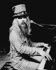Music Legend LEON RUSSELL Glossy 8x10 Photo Singing Print Rock Poster