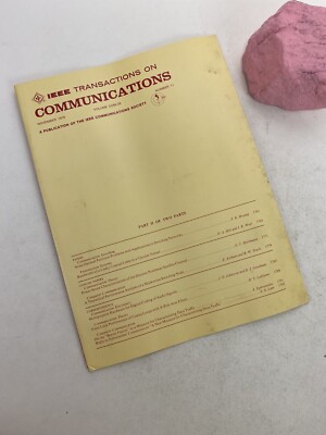 IEEE Transactions on Communications November 1978 Vol. COM-26 No. 11
