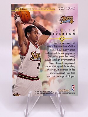 Allen Iverson 1999-00 Skybox NBA Hoops Skyview Retrospection