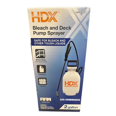 2 Gal. Bleach and Deck Sprayer