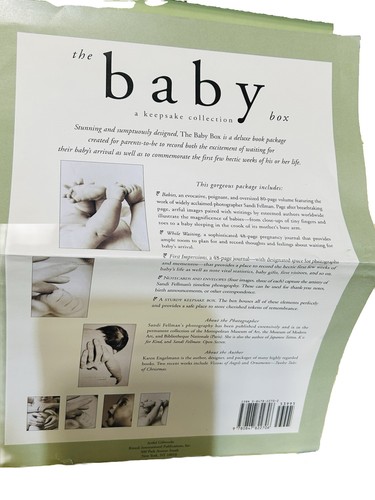 THE BABY BOX A Keepsake Collection By Karen Engelmann - Hardcover **BRAND NEW** - Picture 4 of 9
