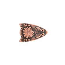 Dual Cactus Belt Buckle Tip Antique Copper Plate 5/8" 3427-10