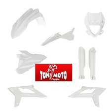 Acerbis FULL KIT PLASTICHE carene BETA RR 2020 2021 2022 BIANCO