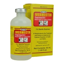 50ML cattle swine treatment control internal external parasite Durvet /Generic