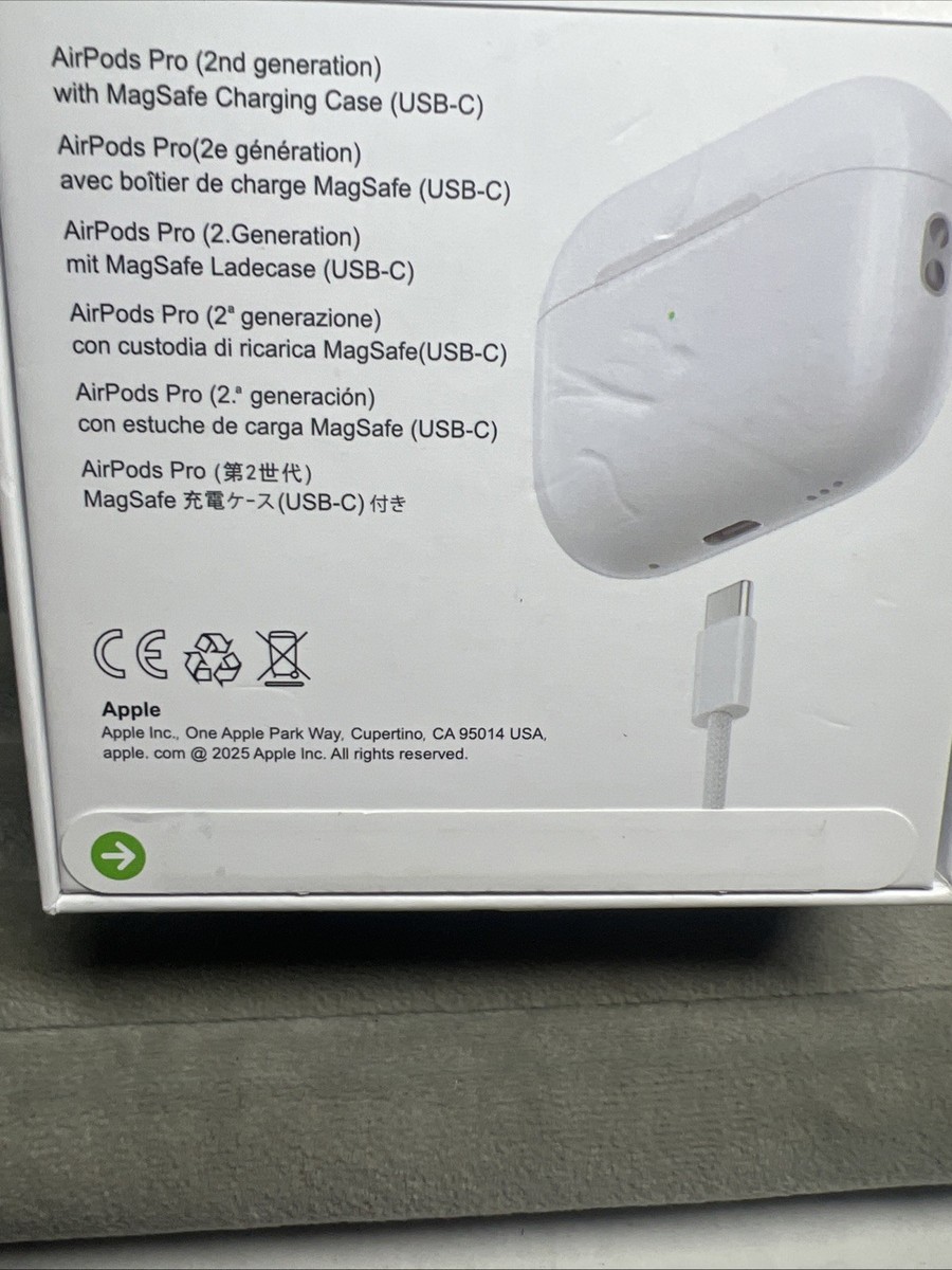 M*Y様 AirPods Pro 2 NGQFOCMWGH Original New Apple AirPods Pro 2 (2nd Generation) Wireless