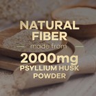 High Absorption Psyllium Husk Capsules 2000mg – Daily Natural Fiber Supplement f