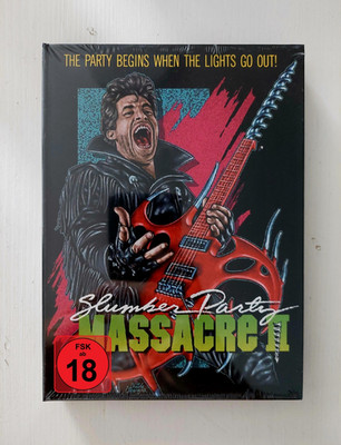 Slumber Party Massacre II [222er Mediabook Edition] + Booklet / Uncut / OOP 