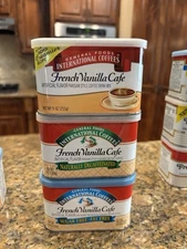 General Foods INTERNATIONAL. COFFEES Vintage Tin FRENCH VANILLA CAFE