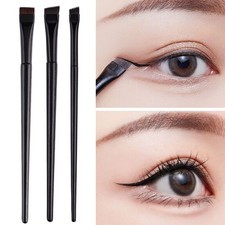 8/40pc Eyebrow Brush Tinting Eye-shadow Pro Angled Cosmetic Eye Brow Brushes