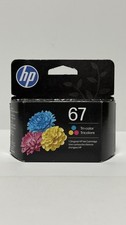 HP 67 Tri-Color Printer Ink Cartridge 3YM55AN EXP: 08/2027