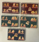 Vintage 1986 Coca-Cola Disney World 15th Anniversary Pin Sets Lot of 5 Cases