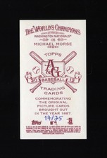 2012 Topps Allen & Ginter Mini Red Back #135 Michael Morse 17/25