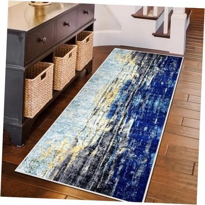  Washable Area Rug, 2X6FT Hallway Runner Rug Carpet,Soft Modern Entryway Mat 