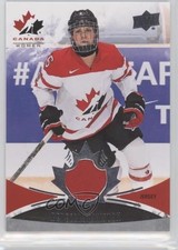 2016 Upper Deck Team Canada Juniors Women's Jersey Rebecca Johnston #155 0d7y