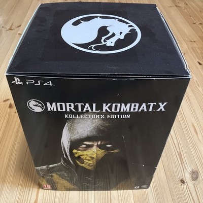 Mortal Kombat X Scorpion Kollector s Edition   PS4   gebraucht, vollständig, OVP