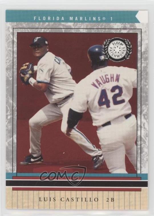 2003 Fleer Patchworks Star Rubies 93/100 Luis Castillo #1 sh7
