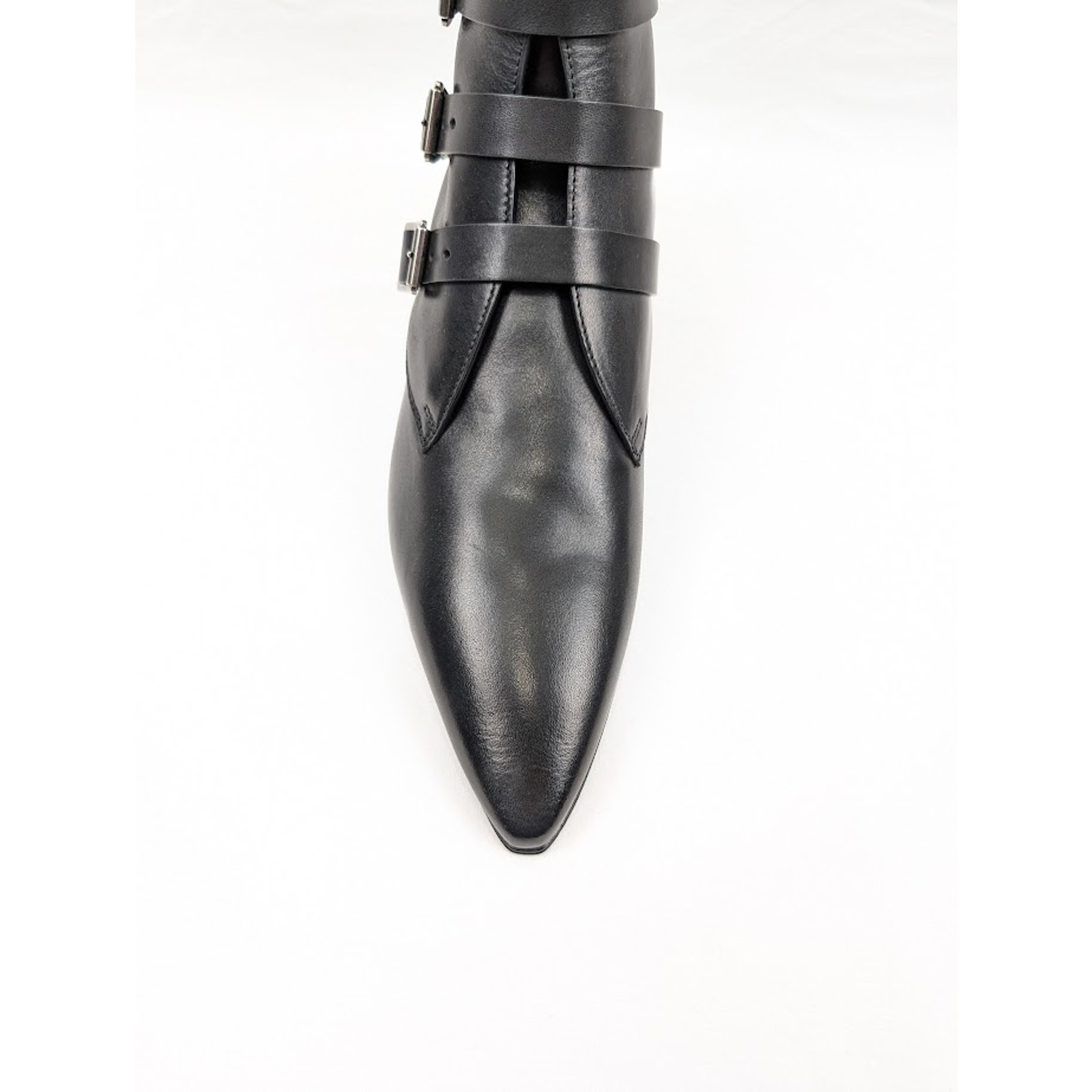 Stivali Saint Laurent Paris Goth 15 colore nero nuovi con scatola 41 5