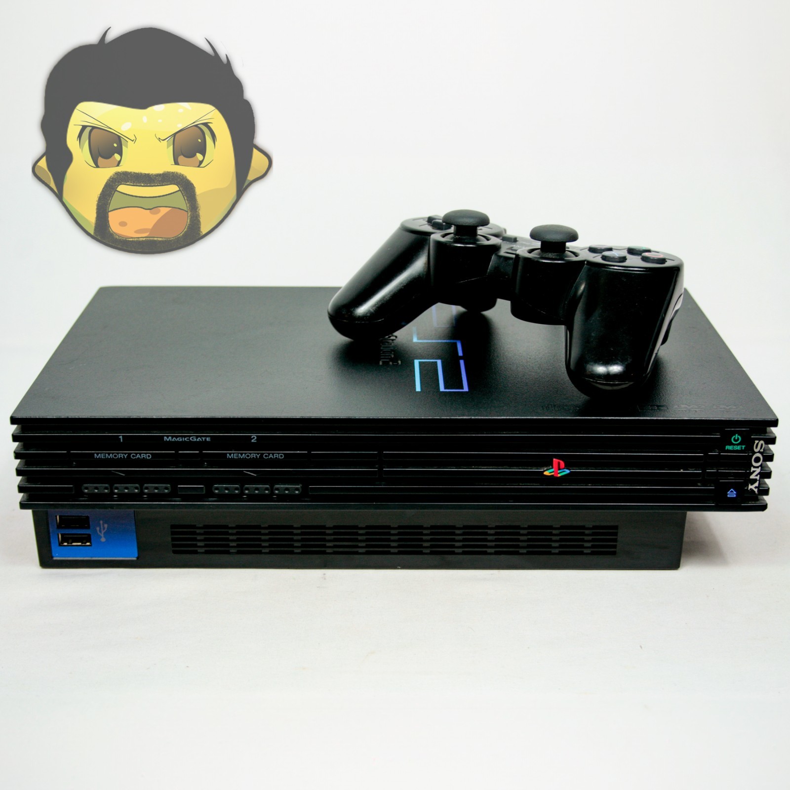 Sony PlayStation 2 PS2 Console Fat Bundle with Controller SCPH-30001 Tested E