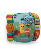 VTech Animal Rhymes Music Book with Interactive Pages Works Tested Light Sounds