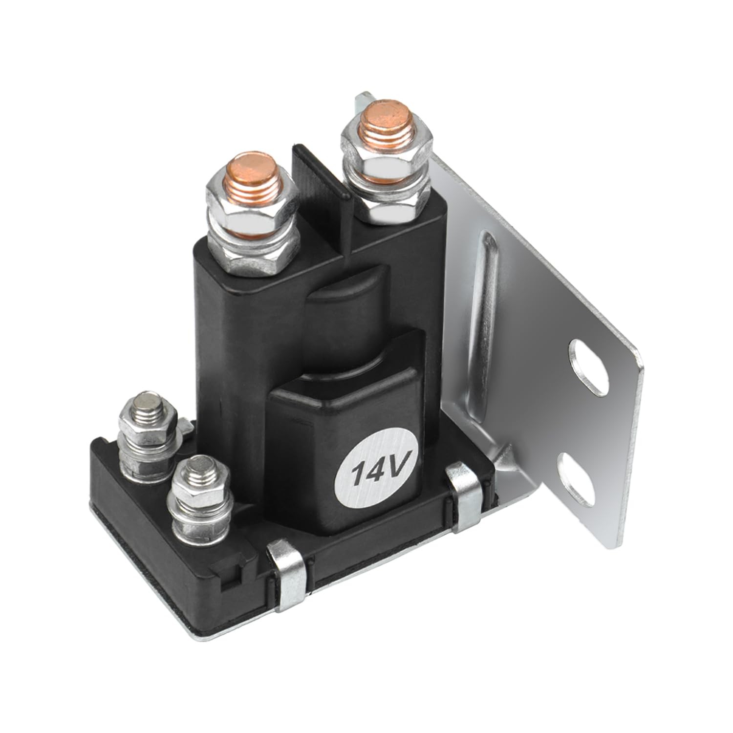 14V Golf Cart Solenoid Compatible with EZGO TXT Gas Golf Cart 1994-Up 4 Terminal
