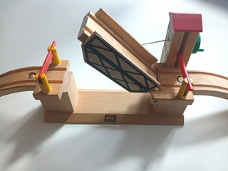 BRIO Wooden Railway Liftbridge Track Piece (Swedish Original)