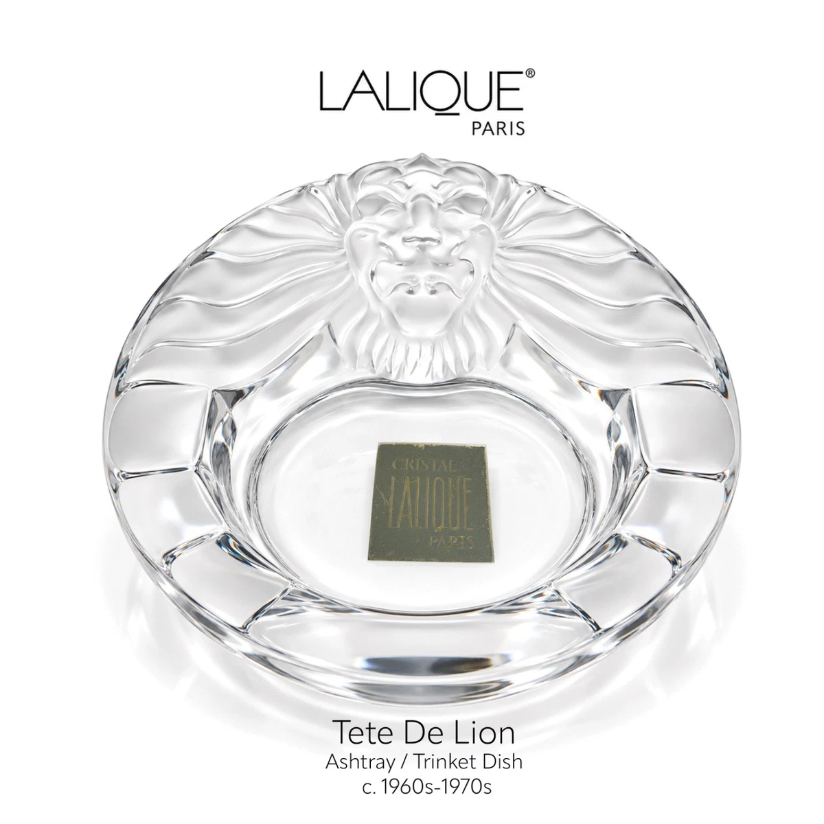 Lalique Crystal ラリック　ライオン　ヘッド　灰皿　未使用　美品 25+ Lalique Lion for sale | Updated Oct 2026