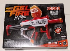 Nerf Pro Gelfire Mythic Full Auto Blaster 10,000 Gelfire Round Battery, Eyewear
