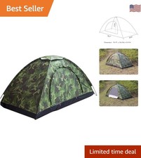 Compact Dome Camping Tent for Solo Adventurers - 4 Season Waterproof Design