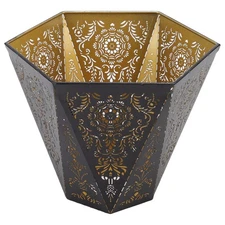 Iron Lamp Shade, Modern Scandinavian Decorative Bulb Guard Metal Lamp Shade C...