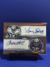 2024 TOPPS CHROME TONY DORSETT CALVIN HILL AUTO #D/25 DALLAS COWBOYS