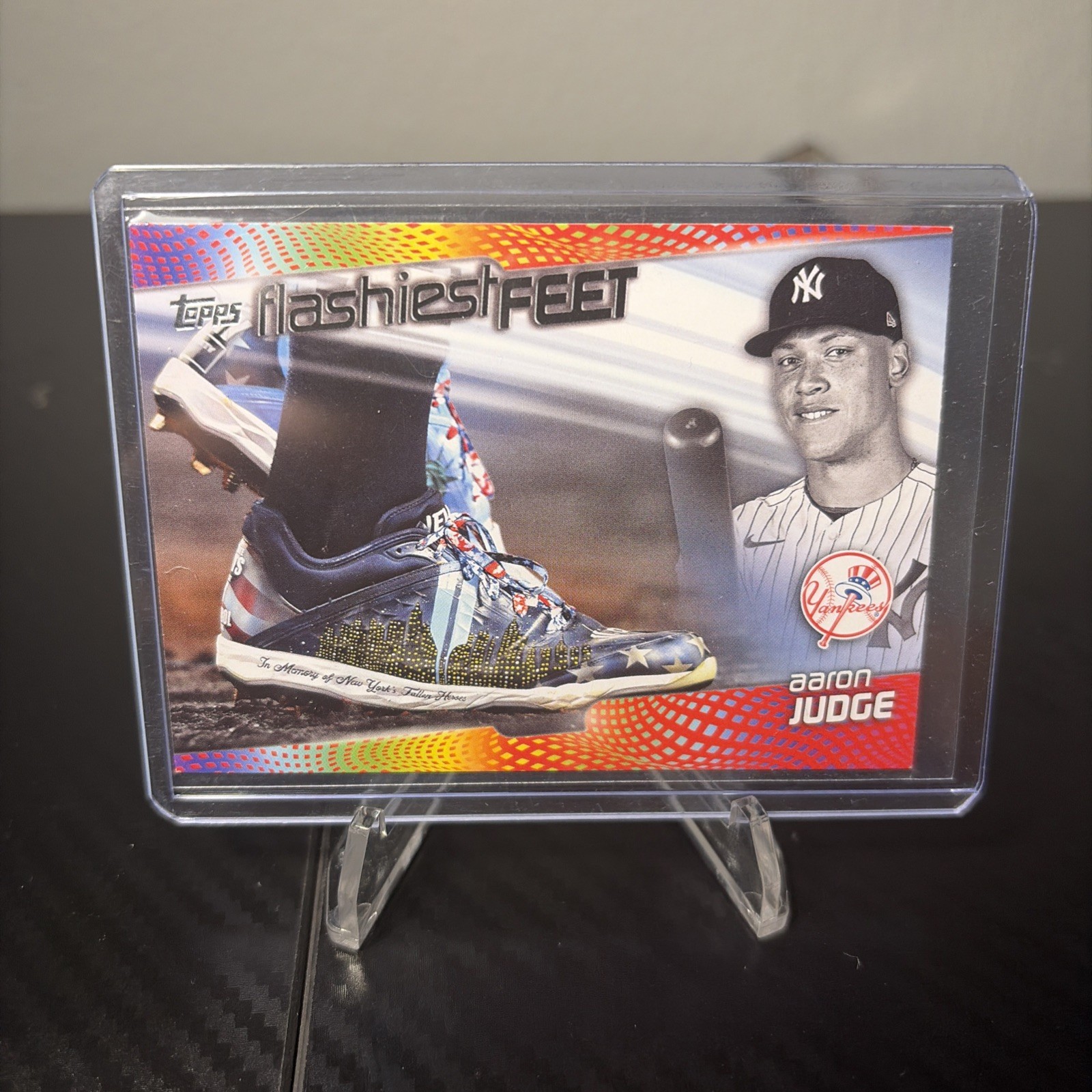 2022 Topps Aaron Judge Flashiest Feet SP