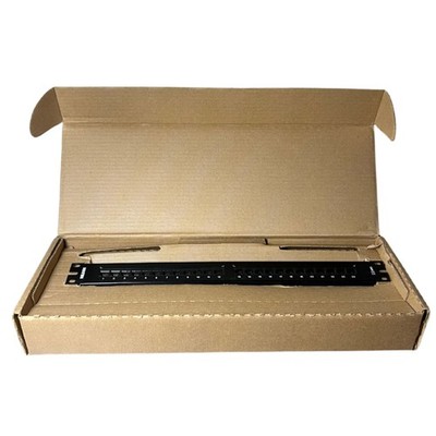 Belden 24-Port CAT5e HD 110 Patch Panel Rack Mount Network Ethernet AX103258 Box