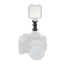 1 PC 1/4 Screw 360 Rotatable Cold Shoe Mounting Bracket For GoPro Camera