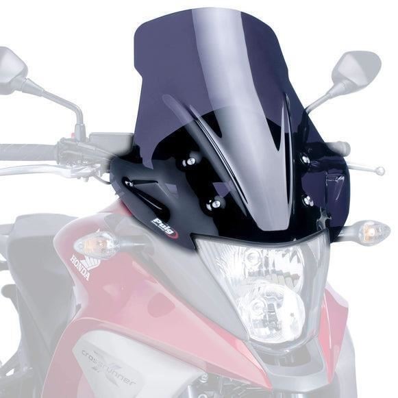 Puig Touring Windschutzscheibe Dark Smoke Honda Vfr 800 X Crossrunner 11-14-image