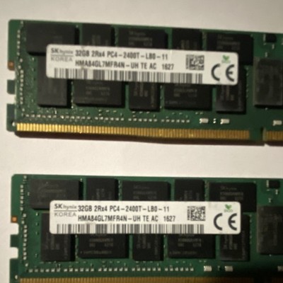 SK hynix 64GB DDR4 DIMM PC4-2400T ECC Registered Server RAM