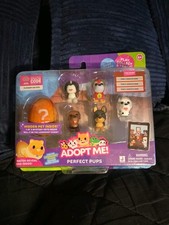 Adopt Me Pets Perfect Pups Mini Figure Set 5-Pack W/Surprise In Egg New In Box