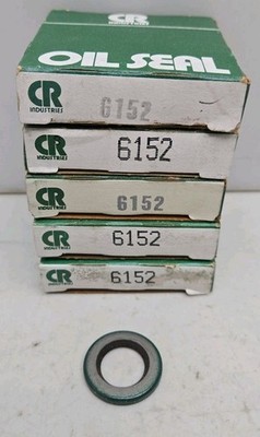 5 Pack CR Chicago Rawhide 6152 Grease Oil Seal 0.625'' x 1'' New Lot of 5