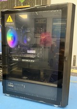 CUSTOM BUILD 512GB SSD Ryzen 5 5500 3.60GHz RTX 3050 16GB DDR4 Desktop Gaming PC