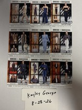 Panini Chronicled Caitlin Clark Dress for Success Card Set