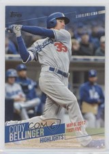 2018 Topps Cody Bellinger Highlights Target Blue Cody Bellinger #CB-3 5r6
