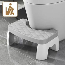 1PC Waterproof Squatty Potty Toilet Stool Toilet Foot Stool Squat Stool For Blue