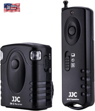 JJC Radio Wireless Remote Control Shutter Release for Canon EOS Rebel T7 T6 T5 E