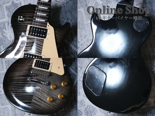 Gibson 1997 Joe Perry Les Paul Translucent Black Burst - Picture 7 of 11