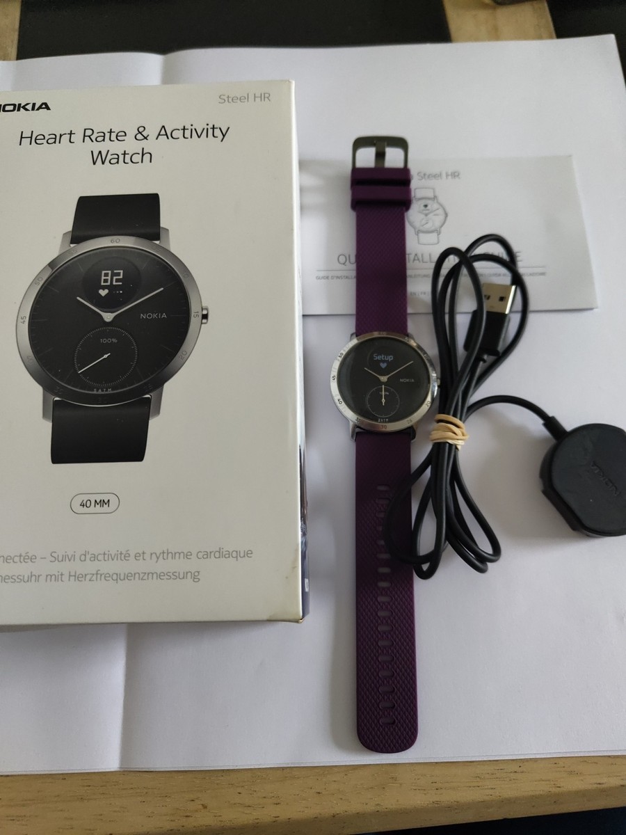 Nokia Steel HR Heart Rate Activity UK