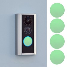 Door Bell Button Replacement Doorbell Lighted Button Repair Kit with 2 Screws