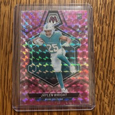 2024 Panini Mosaic - Rookies Jaylen Wright #383 Camo Pink Mosaic Prizm (RC)